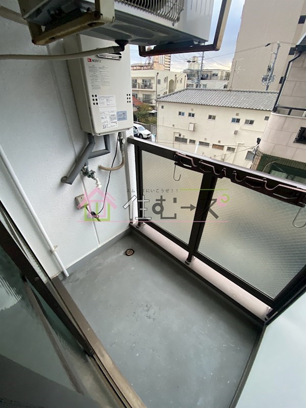 ツインコート平野2番館 ベランダ