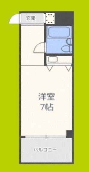 朝日プラザ心斎橋北 間取り