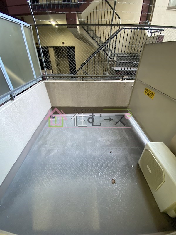 朝日プラザ心斎橋北 ベランダ