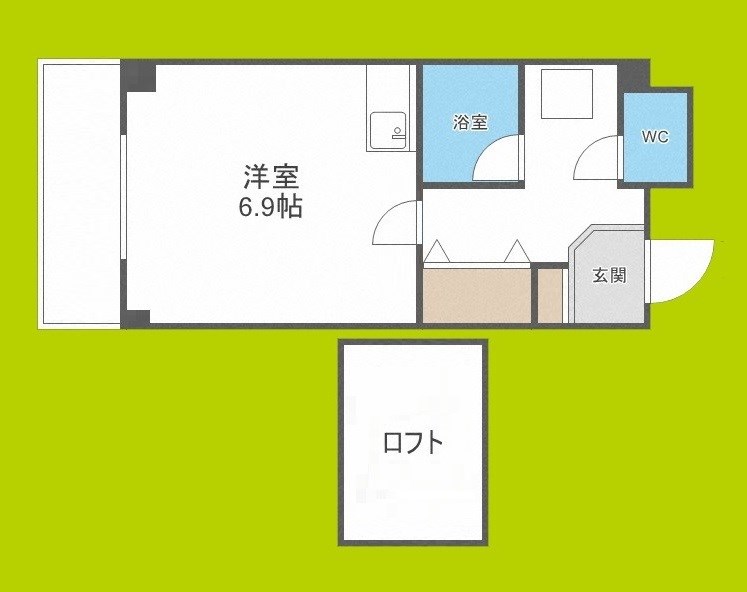 フォレスト森ノ宮 間取り