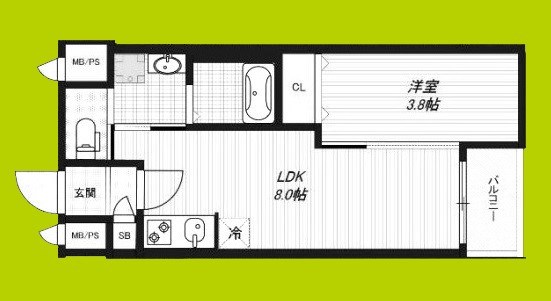 H-maison大正Ⅳ 間取り図