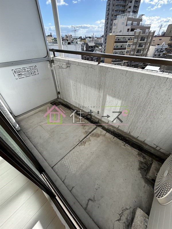 ラ・フォーレ上新庄 ベランダ