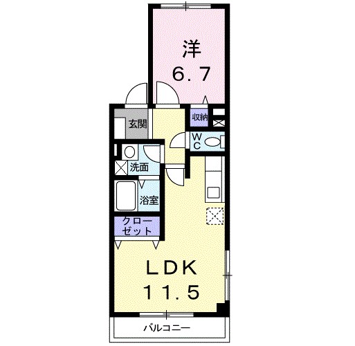ヴェルデＫＮ 間取り