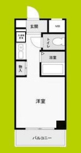 LakiaMaison弁天町 間取り