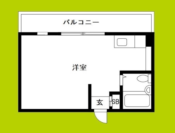 エイチ・ツーオー第7ビル 間取り