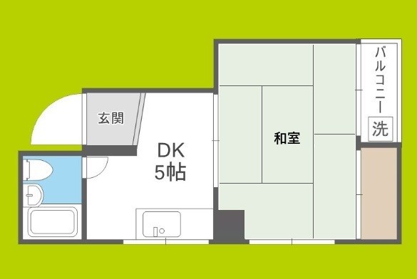 サンシティー針中野 間取り