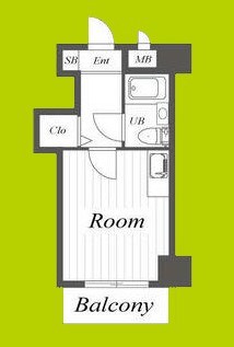 エルベコート針中野 間取り