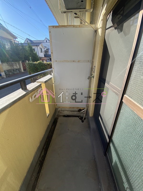 エルベコート針中野 ベランダ