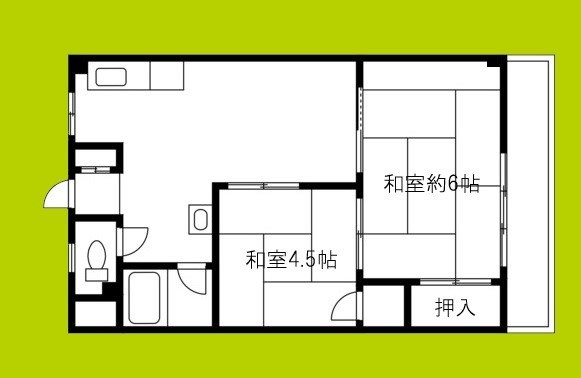 川崎ハイツ 間取り