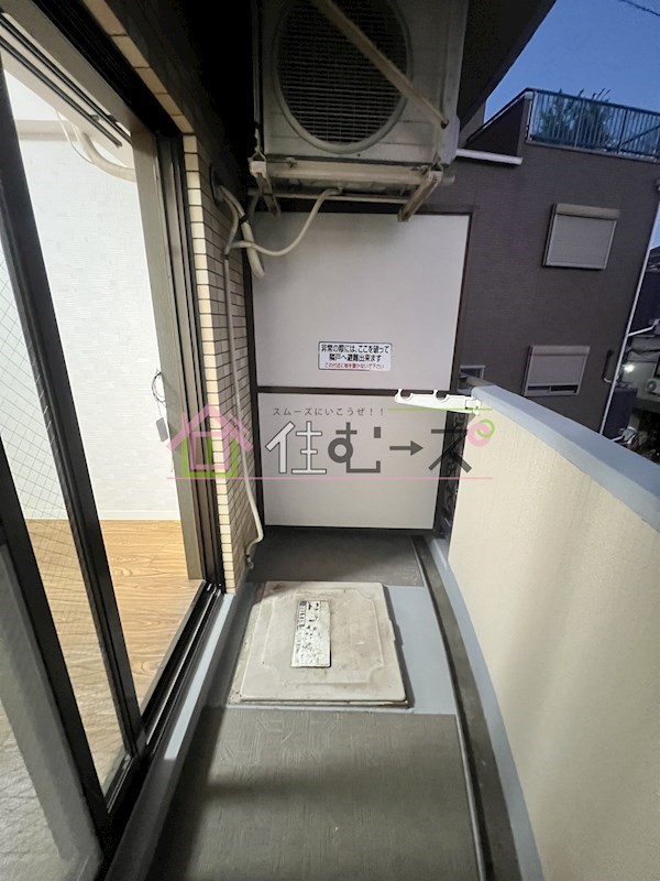 ロマネスク姫島 ベランダ