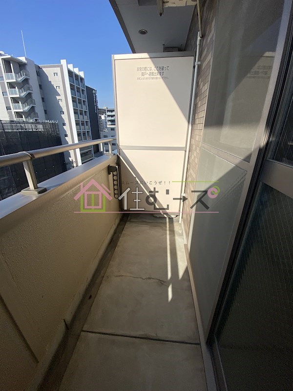 レスポワル新町 ベランダ