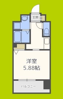 Park　Hills　難波南　Lumiere 間取り