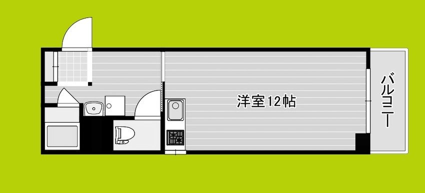 ライオンズマンション西長堀 間取り