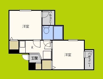 新北島一番館 間取り