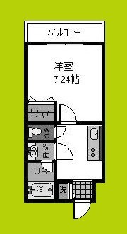プルミエール住之江 間取り