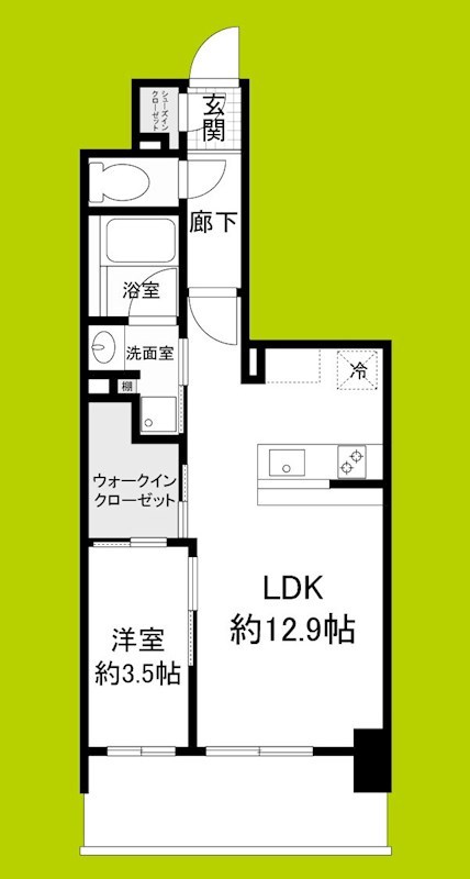 リビオメゾン新大阪 間取り図