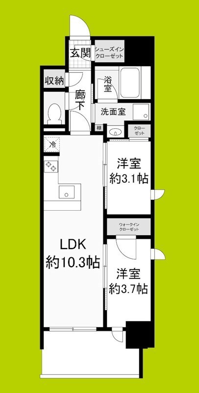リビオメゾン新大阪 間取り