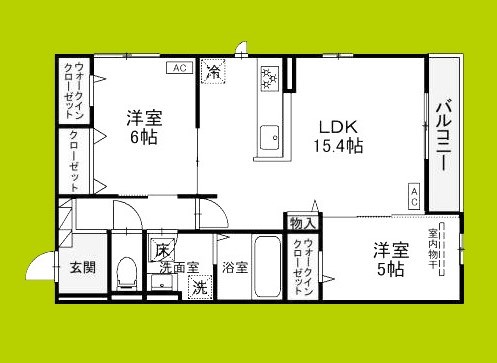 East Hills 間取り