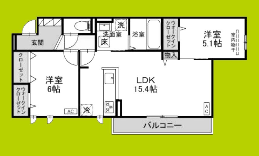 East Hills 間取り