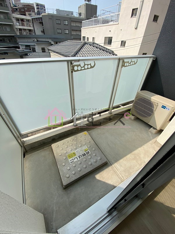 エルミタージュ難波南Ⅴ ベランダ