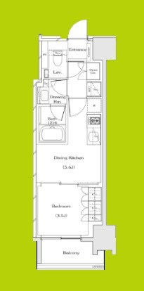 ザ・パークハビオ都島テラス 間取り図