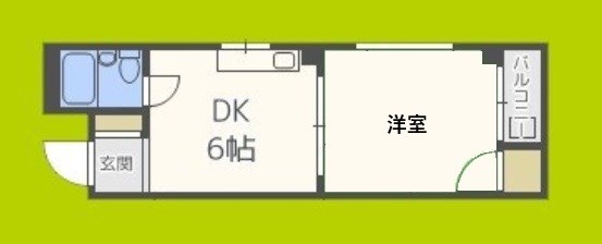 シャトー杉本PARTⅠ 間取り