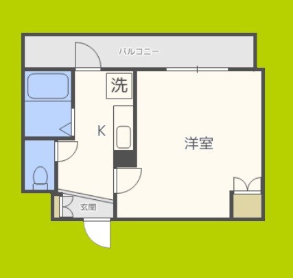 VERGER ZENSHIN 間取り