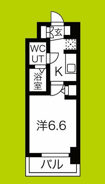 ワールドアイ阿波座WEST 間取り