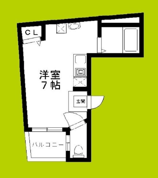 ステイタス難波 間取り