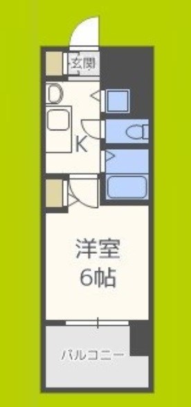 プレサンス難波元町 間取り