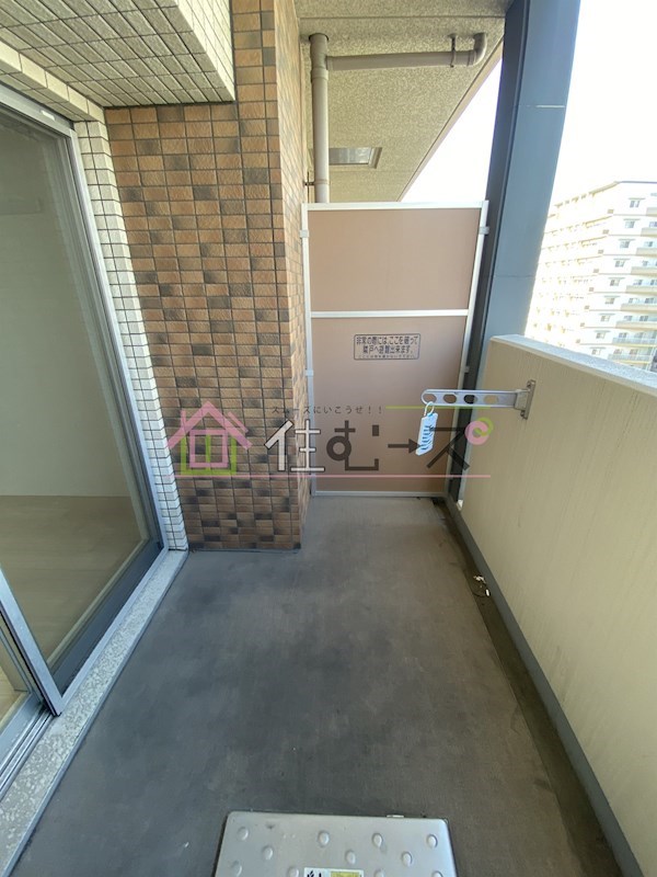 プレサンス難波元町 ベランダ