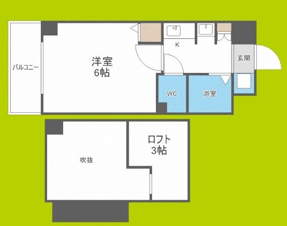 エステムコート難波ミューステージ  間取り