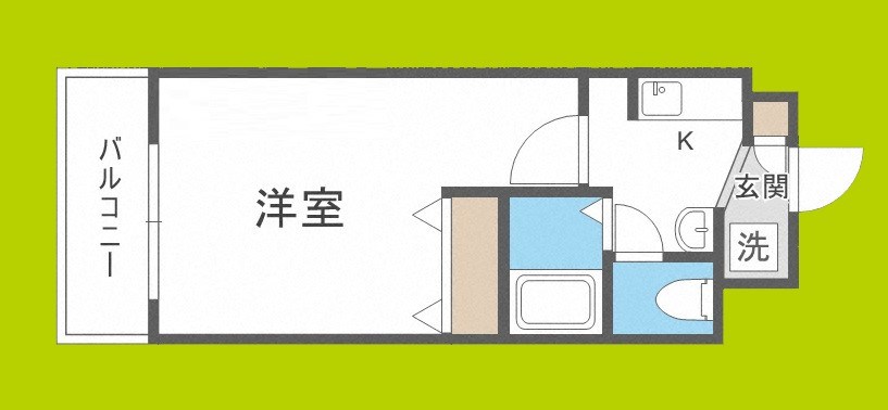 Ｍ’プラザ長堀 間取り