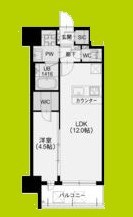 スプランディッド新大阪VI 間取り
