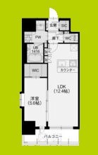 スプランディッド新大阪VI 間取り図