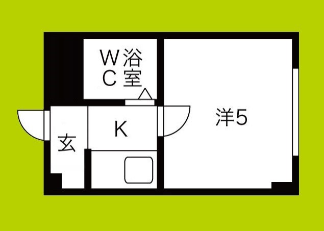 Bulk court 間取り図
