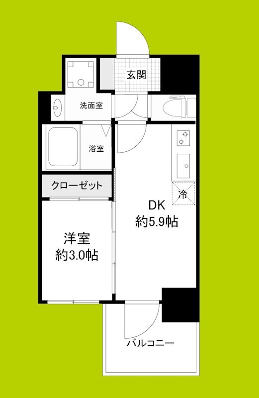セレニテ新大阪グランデ　シュッド 間取り図