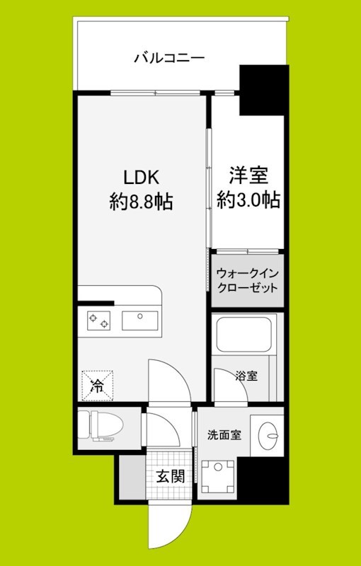 セレニテ新大阪グランデ　シュッド 間取り図