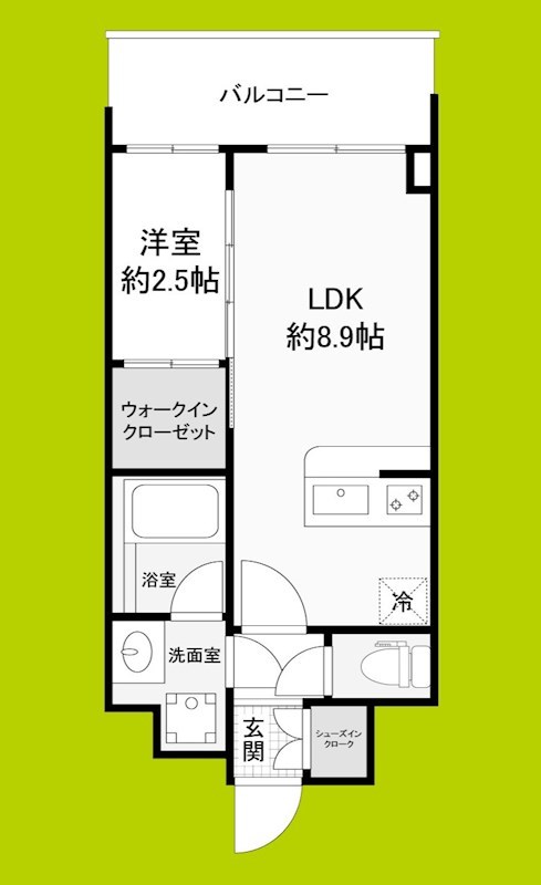 セレニテ新大阪グランデ　シュッド 間取り図