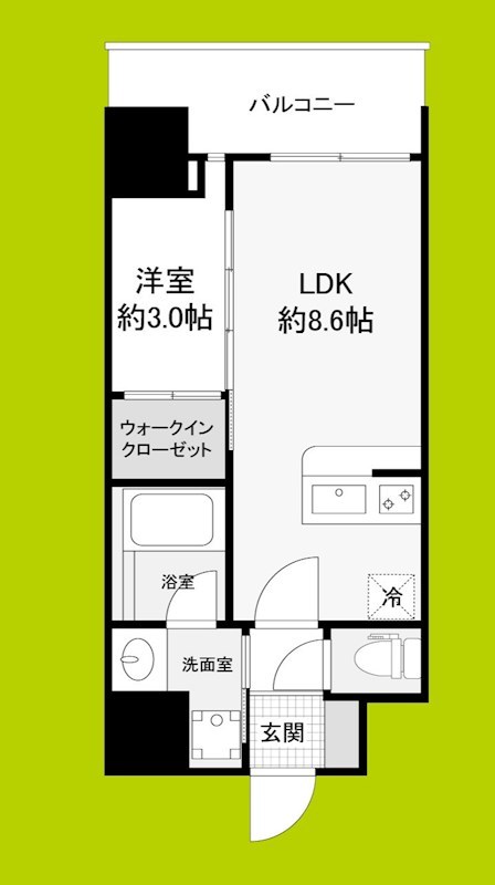 セレニテ新大阪グランデ　シュッド 間取り図