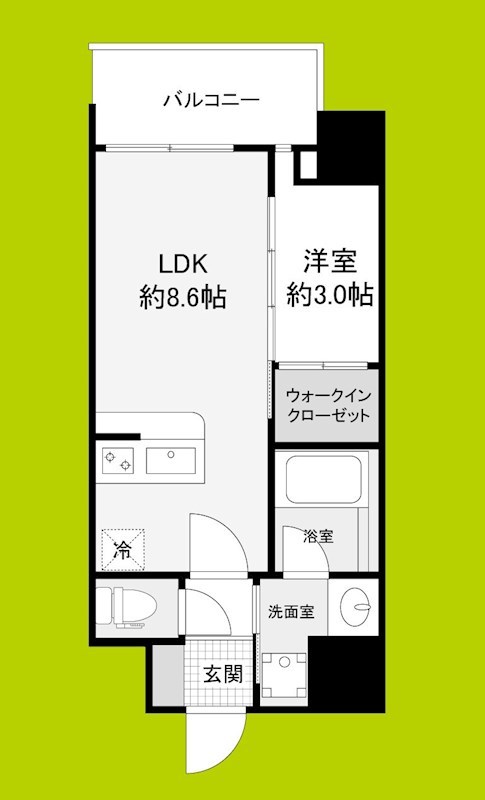 セレニテ新大阪グランデ　シュッド 間取り図