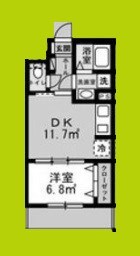リアライズ長居公園通 間取り