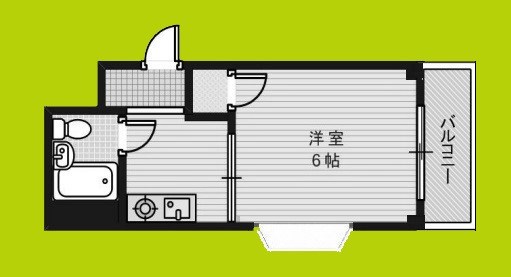 ウェストハイツ中本 間取り