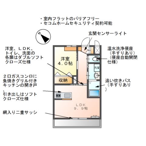 ｇａｒｄｅｎ　浜 間取り