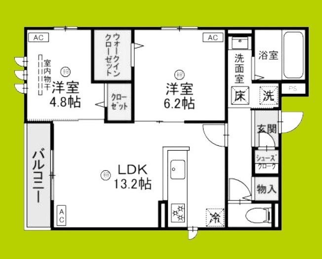 パサログランデ浜寺諏訪森 間取り