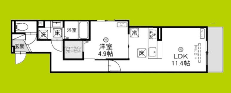 パサログランデ浜寺諏訪森 間取り
