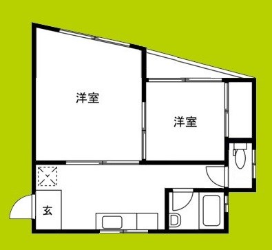 マンション幸樹荘 間取り