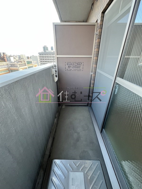 ラナップスクエア四天王寺 ベランダ