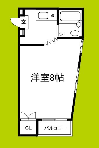 AハイツB 間取り