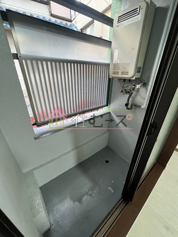 AハイツB ベランダ